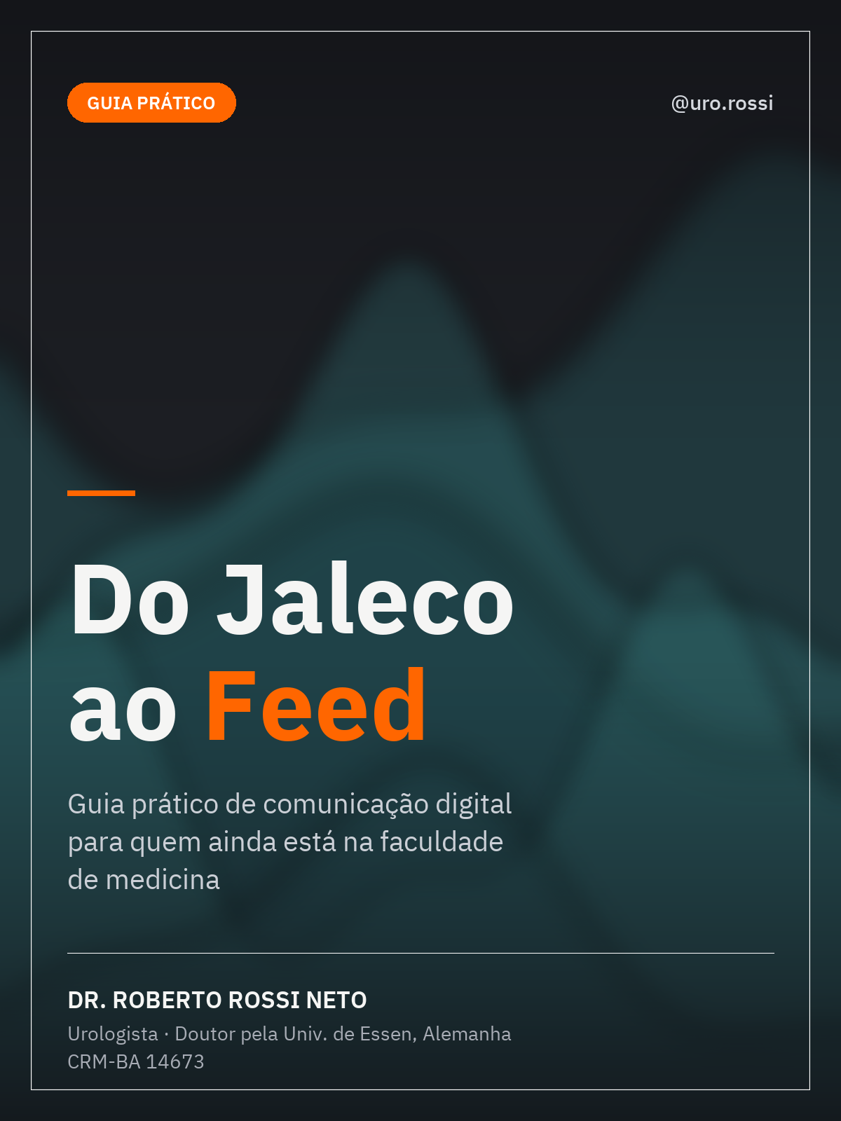 Capa do guia Do Jaleco ao Feed